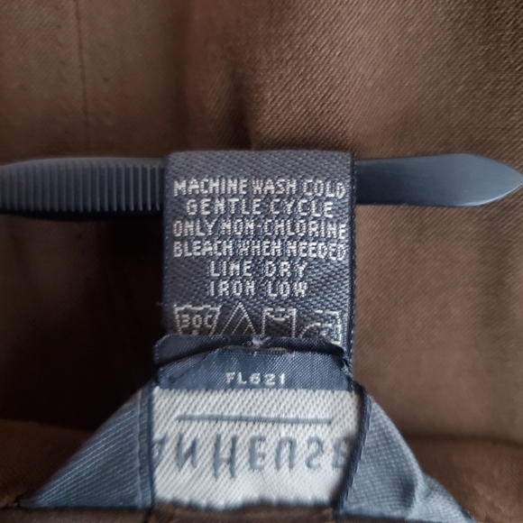 ◇◇ Van Heusen Chocolate Brown Two Piece Skirt Set Size Small/6 Modest - Picture 8 of 10